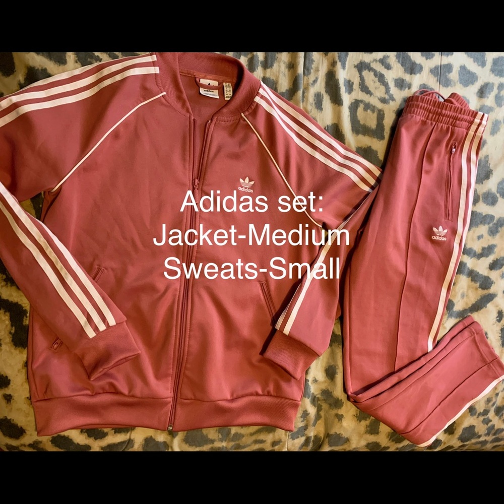 Adidas pink set